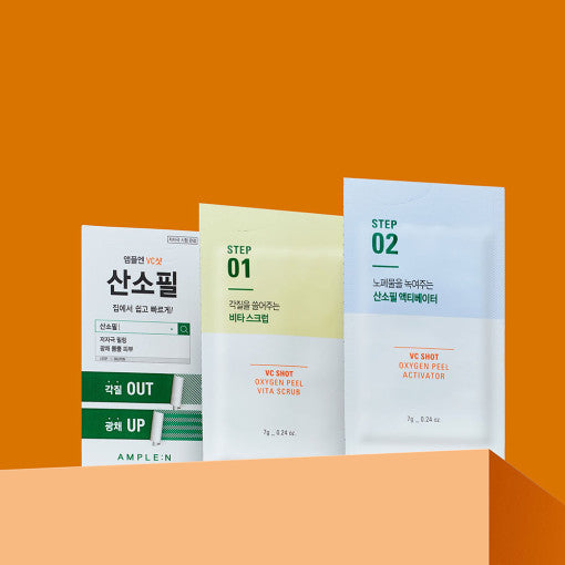AMPLE:N VC Shot Oxygen Peel 14g - Skynkorea
