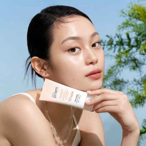 make p:rem Glow Beige Tone Up Sun Cream 50ml - Skynkorea