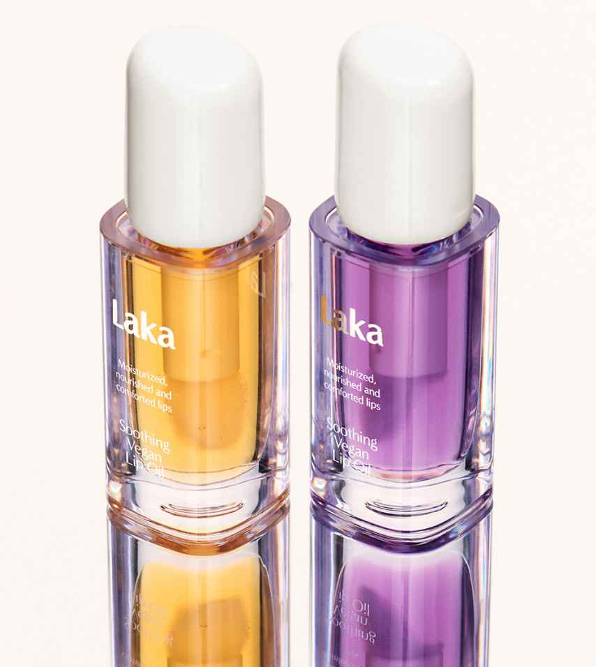 Laka Soothing Vegan Lip Oil #Calming Purple - Skynkorea