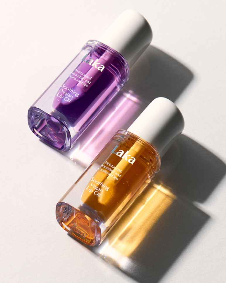 Laka Soothing Vegan Lip Oil #Calming Purple - Skynkorea