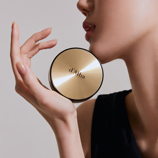 d'Alba Glow Fit Serum Cover Cushion 15g+15g(refill) SPF50+/PA++++ - Skynkorea