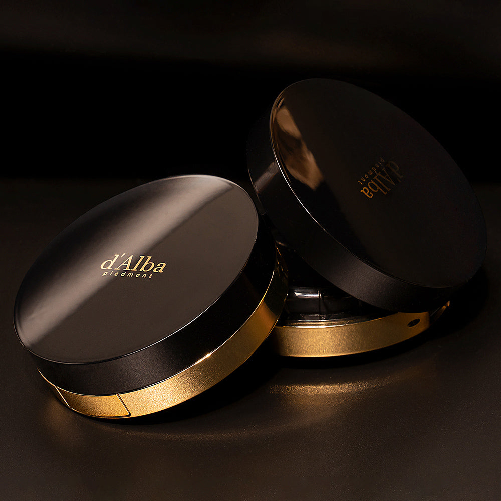 d'Alba Skin Fit Grinding Serum Cover Pact 20g+20g(refill) SPF50+/PA++++ - Skynkorea