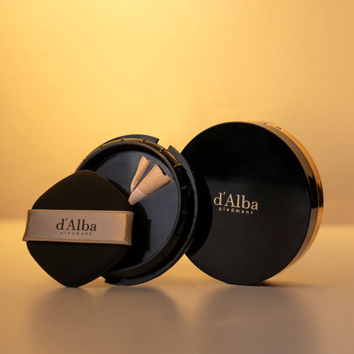 d'Alba Skin Fit Grinding Serum Cover Pact 20g+20g(refill) SPF50+/PA++++ - Skynkorea