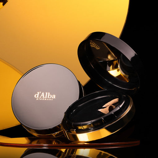 d'Alba Skin Fit Grinding Serum Cover Pact 20g+20g(refill) SPF50+/PA++++ - Skynkorea