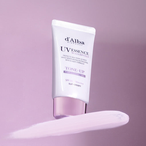 d'Alba Waterfull Tone-Up Sun Cream (Purple) 50ml SPF50+ PA++++ - Skynkorea