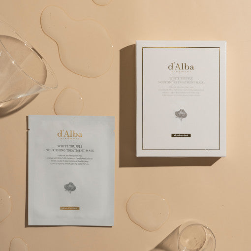d'Alba White Truffle Nourishing Treatment Mask 25ml X 20ea - Skynkorea