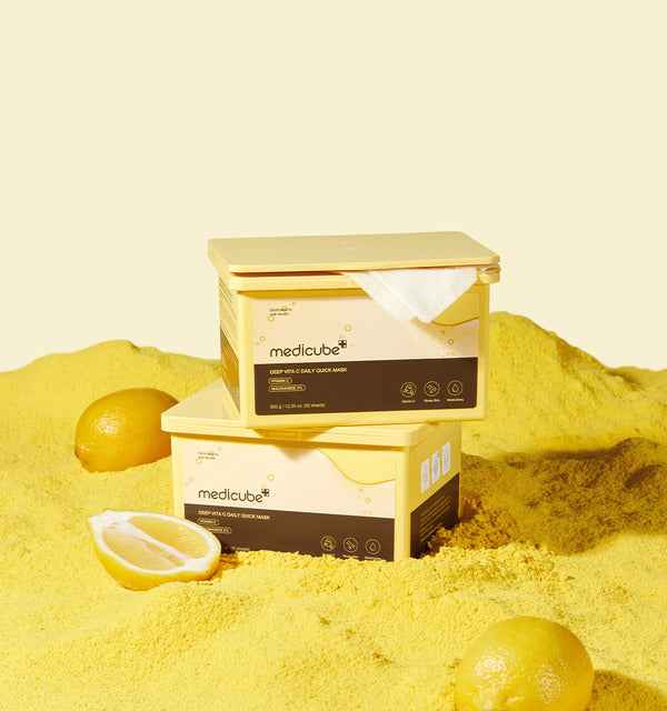medicube Deep Vita C Daily Quick Mask 350ml/30Sheets - Skynkorea