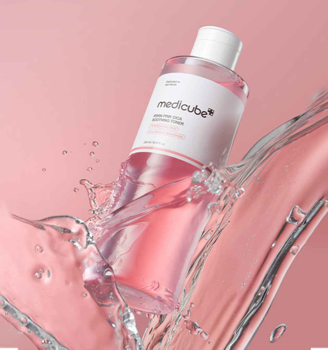 medicube PDRN Pink Cica Soothing Toner 250ml - Skynkorea