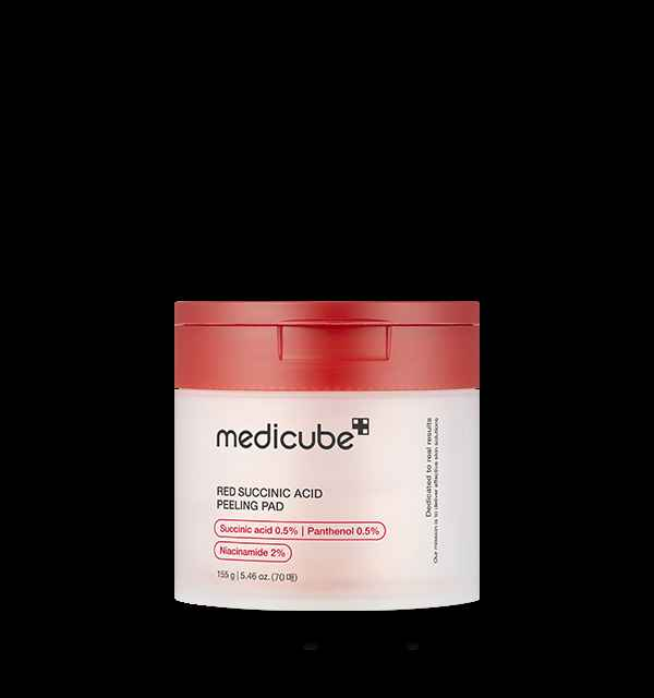 medicube Red Succinic Acid Peeling Pad 155g/70pads - Skynkorea