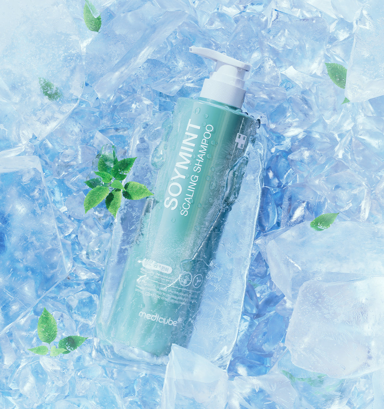 medicube SOYMINT Scaling Shampoo 490ml - Skynkorea