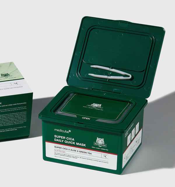 medicube Super Cica Daily Quick Mask 350g/30ea - Skynkorea
