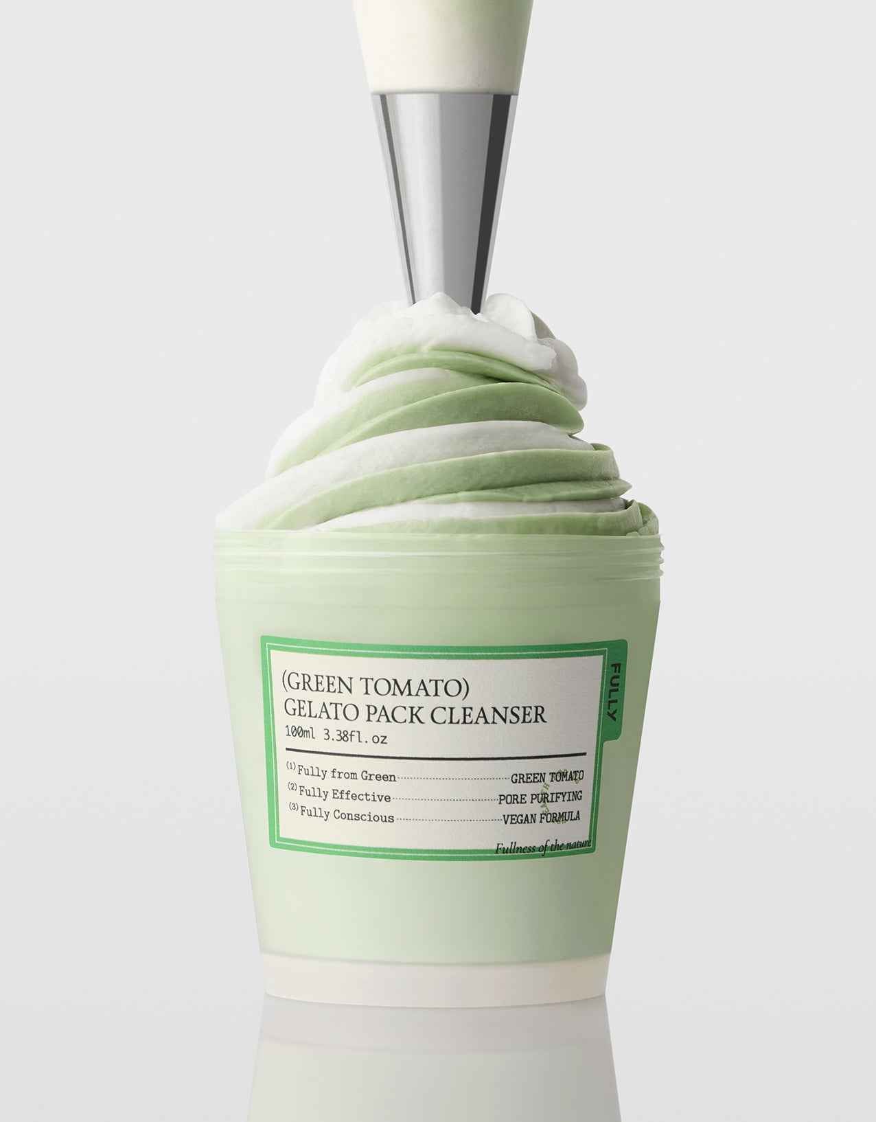 FULLY GREEN TOMATO GELATO PACK CLEANSER 100ml - Skynkorea
