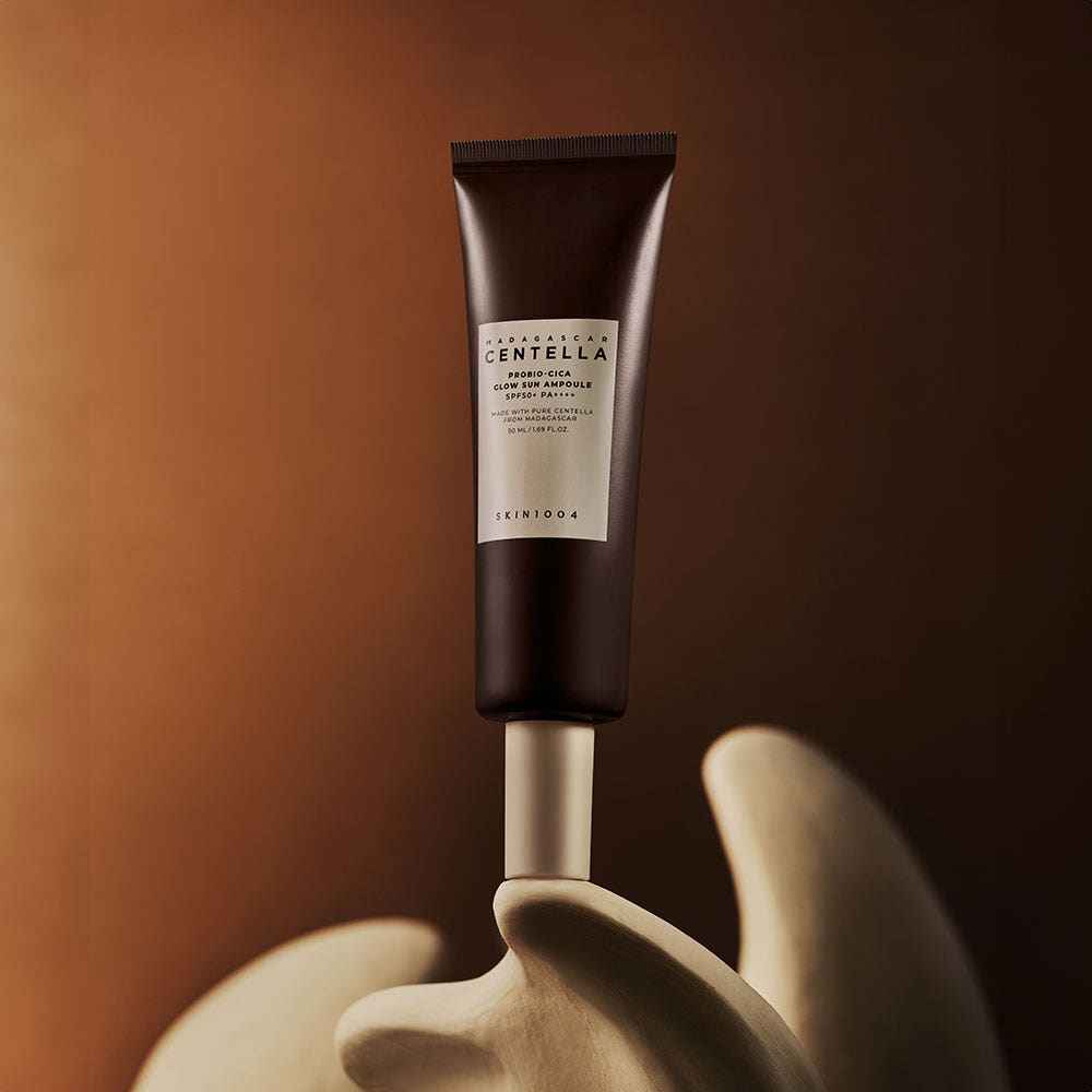 SKIN1004 MADAGASCAR CENTELLA PROBIO-CICA GLOW SUN AMPOULE SPF 50+ PA++++50ml - Skynkorea