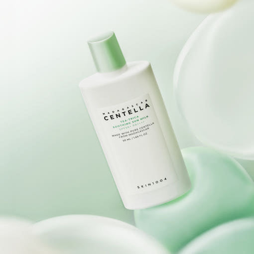 SKIN1004 MADAGASCAR CENTELLA TEA-TRICA SOOTHING SUN MILK SPF 50+ PA++++ 50ml - Skynkorea