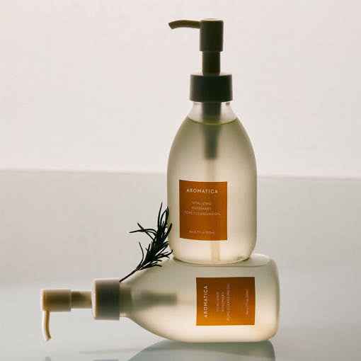 AROMATICA Vitalizing Rosemary Pore Cleansing Oil 200ml - Skynkorea
