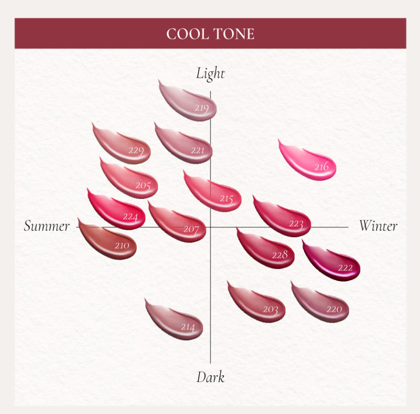 Dinto Blur-Glowy Lip Tint 3.5g (30colors) - Skynkorea
