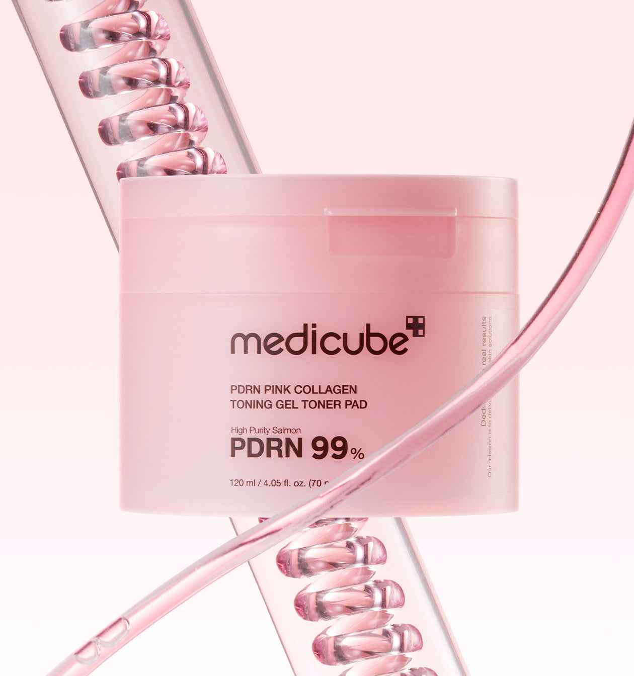 medicube PDRN Pink Collagen Gel Toner Pad 120ml/70pads - Skynkorea