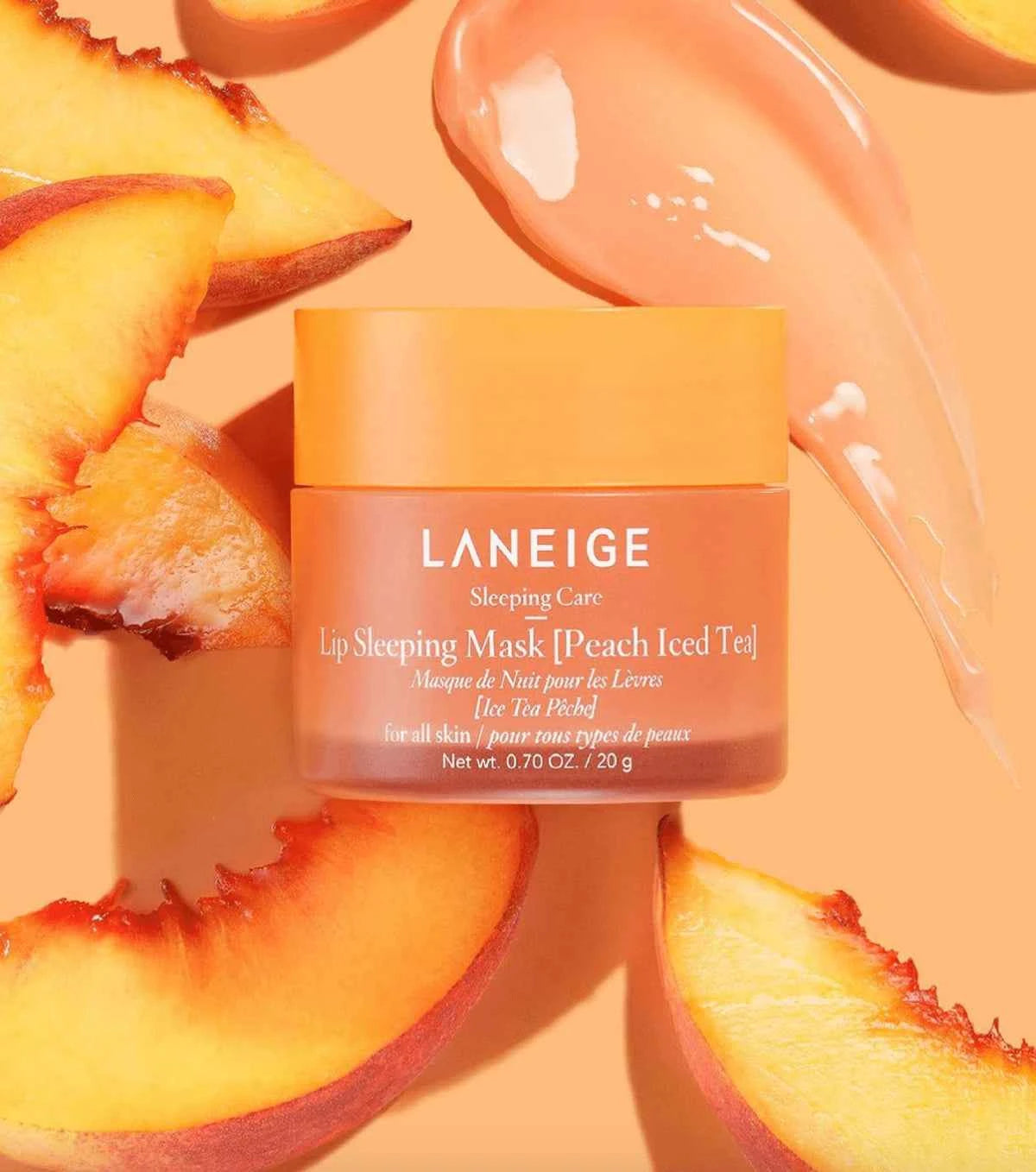LANEIGE Lip Sleeping Mask EX 20ml #Peach Iced Tea - Skynkorea