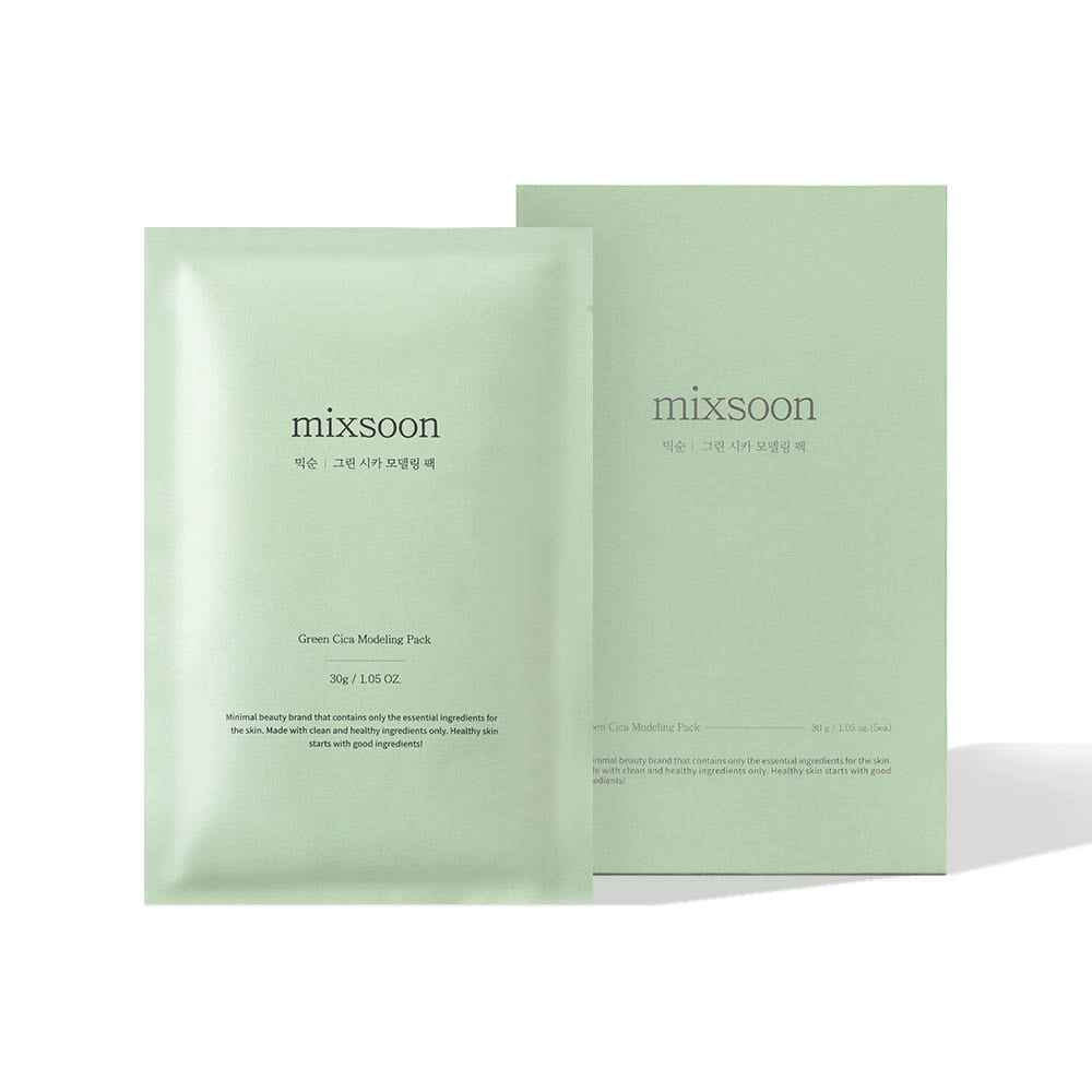 mixsoon Green Cica Modeling Pack 5ea - Skynkorea