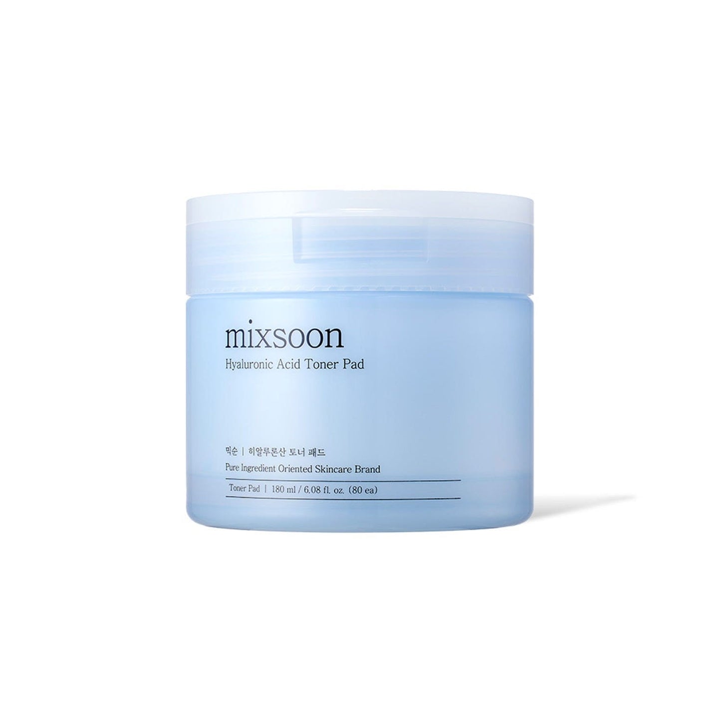 mixsoon Hyaluronic Acid Toner Pad 80ea/180ml - Skynkorea