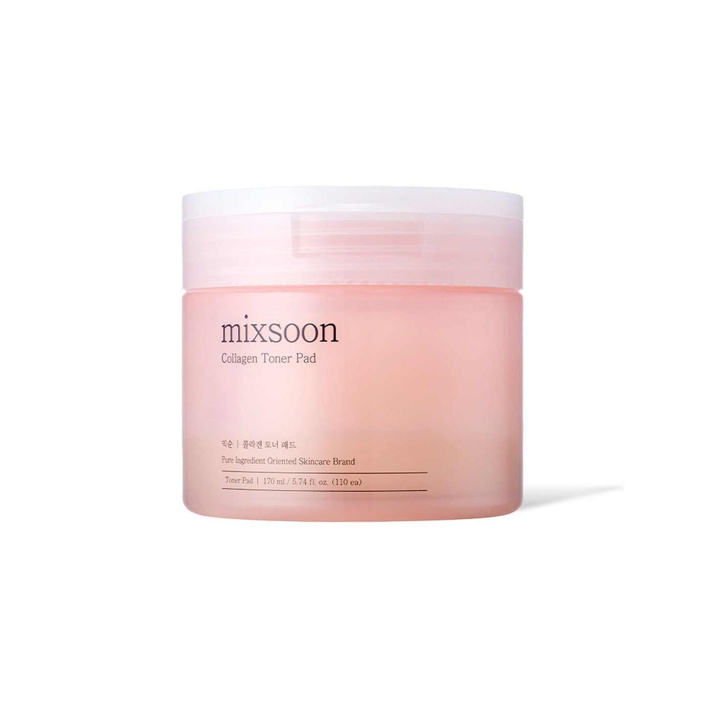 mixsoon PDRN Collagen Toner Pad 110ea/170ml - Skynkorea