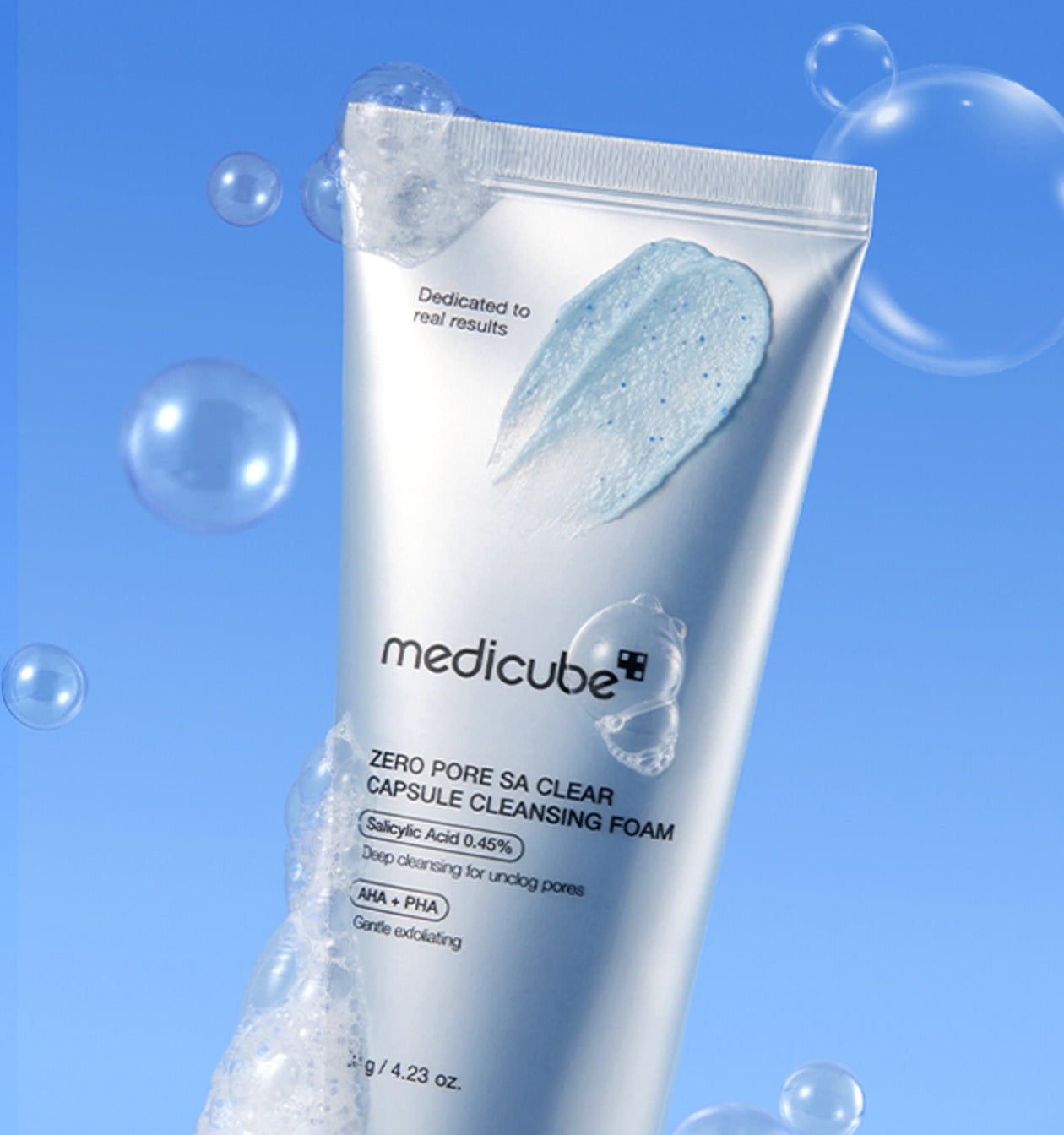 medicube Zero Pore Capsule Cleansing Foam 120g - Skynkorea