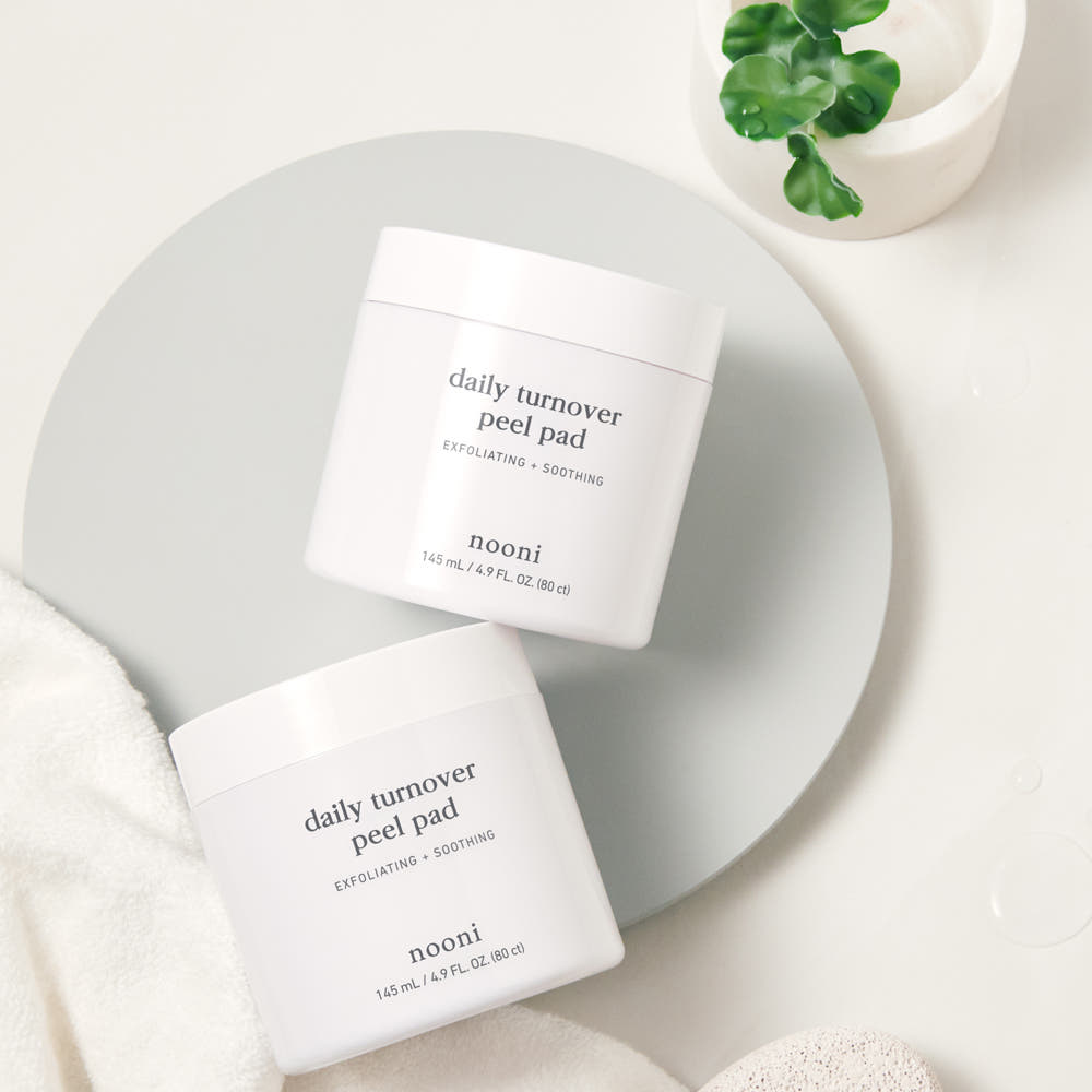 nooni Daily Turnover Peel Pad 145ml - Skynkorea