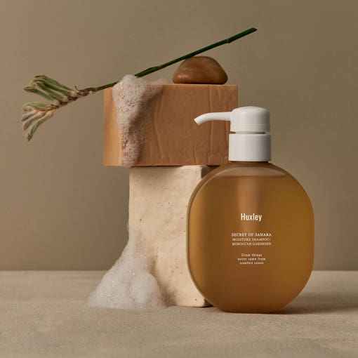 Huxley Moisture Shampoo 300ml #Moroccan Gardener - Skynkorea
