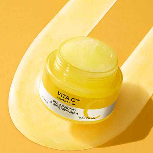 MISSHA Vita C Plus Spot Correcting Sleeping Mask Pack Cream 50ml - Skynkorea