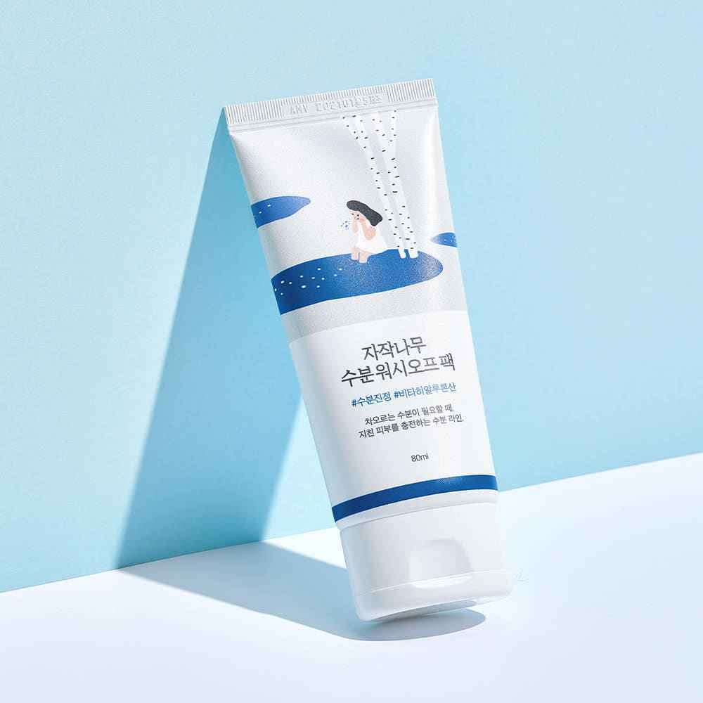 Round Lab Birch Juice Moisturizing Wash Off Pack 80ml - Skynkorea
