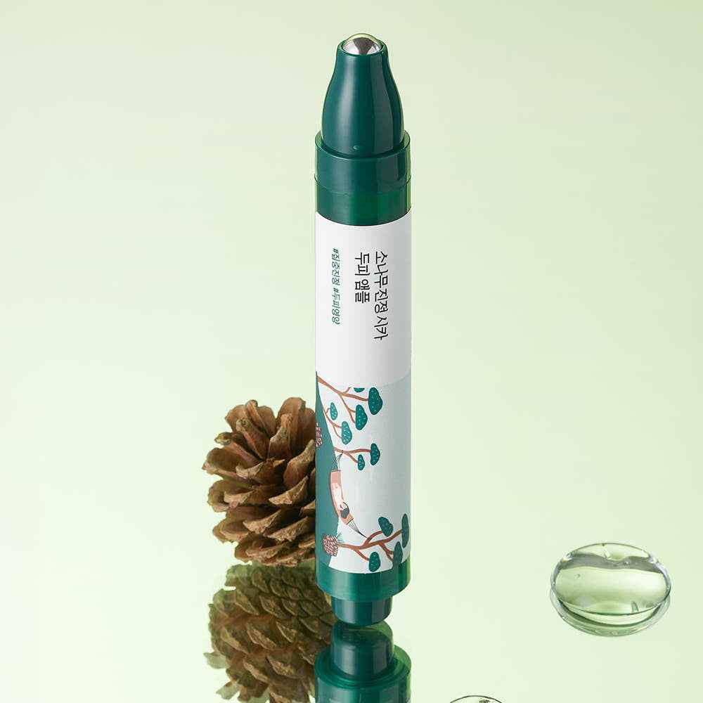 Round Lab Pine Calming Cica Scalp Ampoule 15ml - Skynkorea