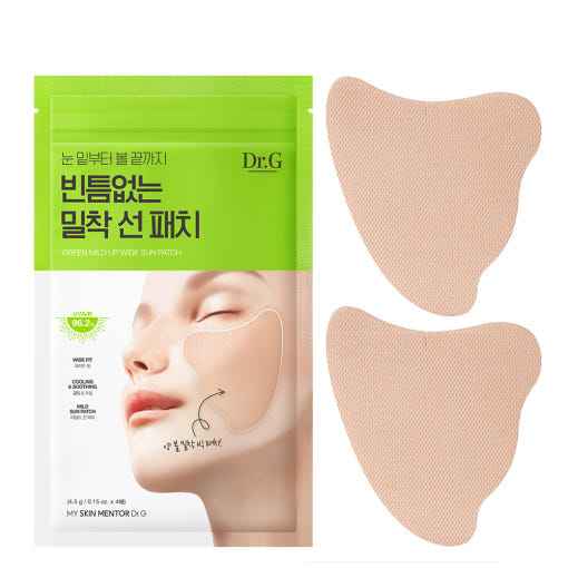 Dr.G Green Mild Up Wide Sun Patch 4P - Skynkorea