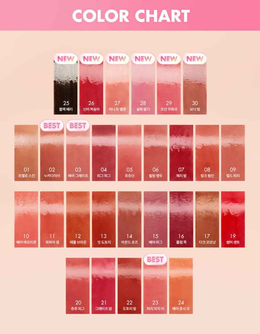 rom&nd THE JUICY LASTING TINT 3.5g - Skynkorea
