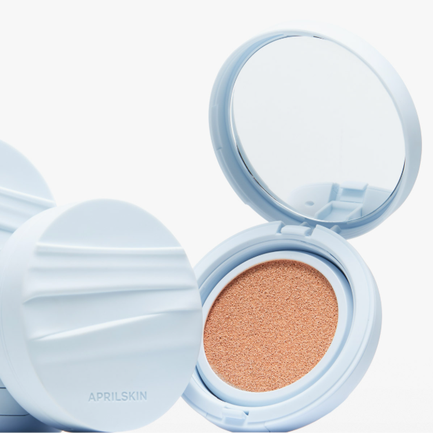 APRILSKIN Glowing Matt Cushion SPF50+ PA++++ Set 12g+12g(Refill) (5 Colors) - Skynkorea