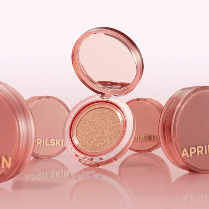 APRILSKIN Hero Cushion SPF50+ PA++++ Set 12g+12g(Refill) - Skynkorea