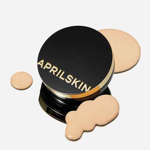 APRILSKIN Magic Snow Cushion SPF50+ PA+++ Set 15g+15g(Refill) - Skynkorea