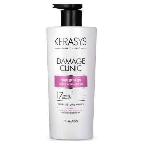 Kerasys Damage Clinic Shampoo (For Damaged Hair) 600ml - Skynkorea