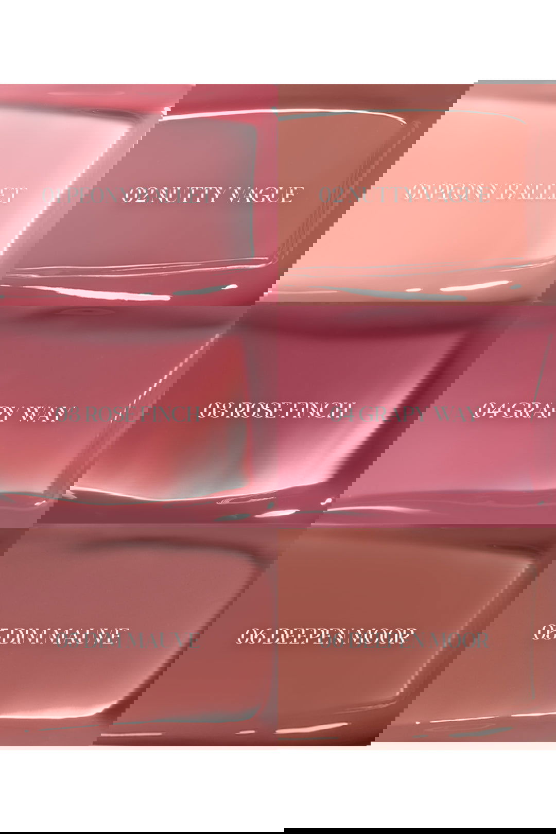 rom&nd Glasting Color Gloss 4g (6 Colors) - Skynkorea