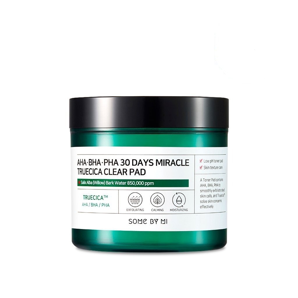 [SOME BY MI] AHA-BHA-PHA 30Days Miracle Truecica Clear Cleansing Pad (70ea/125ml) - Skynkorea