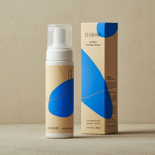 12GRABS My BHA Foaming Cleanser 200ml - Skynkorea