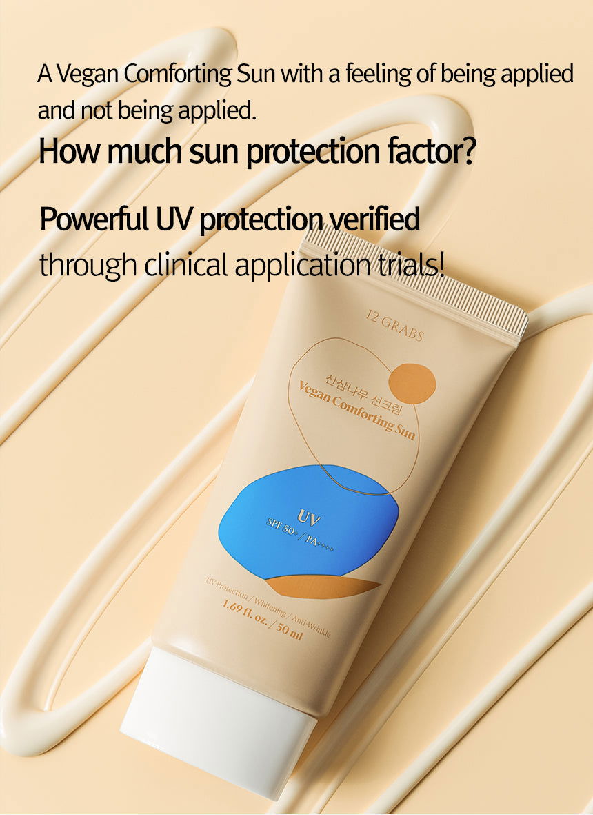 12GRABS Vegan Comforting Sun 50ml - Skynkorea