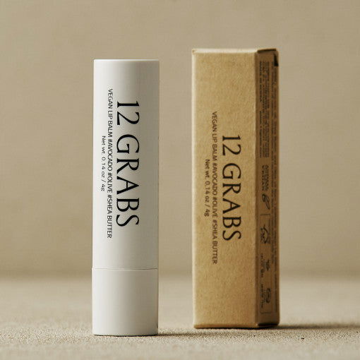 12GRABS Vegan Lip Balm 4g - Skynkorea