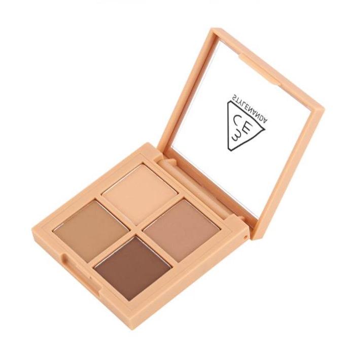 3CE MINI MULTI EYE COLOR PALETTE 3.5g #FLAT CALL - Skynkorea