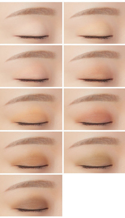 3CE Multi Eye Color Palette 8.1g #SMOOTHER - Skynkorea
