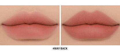 3CE Soft Matte Lipstick 3.5g #WAY BACK - Skynkorea