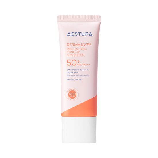 AESTURA Derma UV 365 Red Calming Tone-up Sunscreen 40ml - Skynkorea