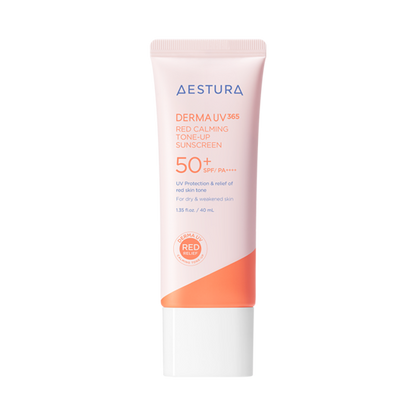 AESTURA Derma UV 365 Red Calming Tone-up Sunscreen 40ml - Skynkorea