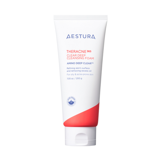 AESTURA THERACNE 365 CLEAR DEEP CLEANSING FOAM 200g - Skynkorea