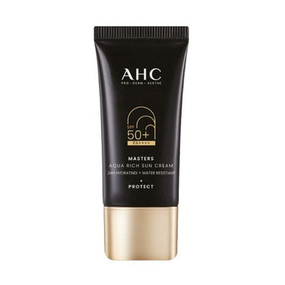 AHC Masters Aqua Rich Sun Cream SPF50+PA++++ 30ml - Skynkorea