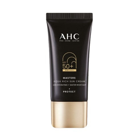 AHC Masters Aqua Rich Sun Cream SPF50+PA++++ 30ml - Skynkorea